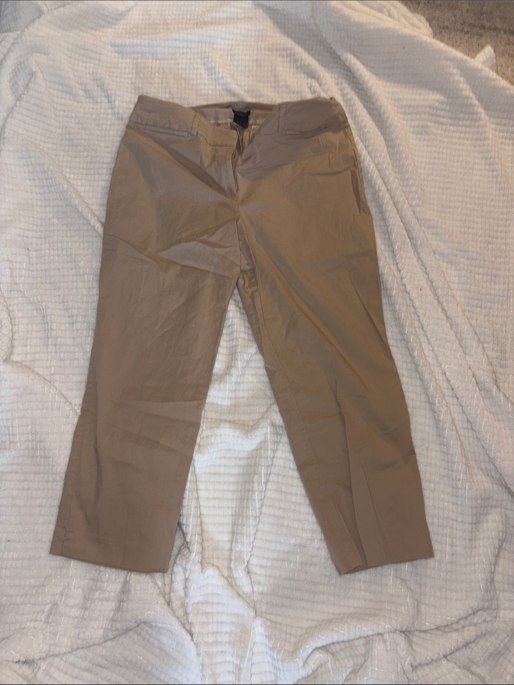 Classic Woman’s Khaki Straight-Leg Pants